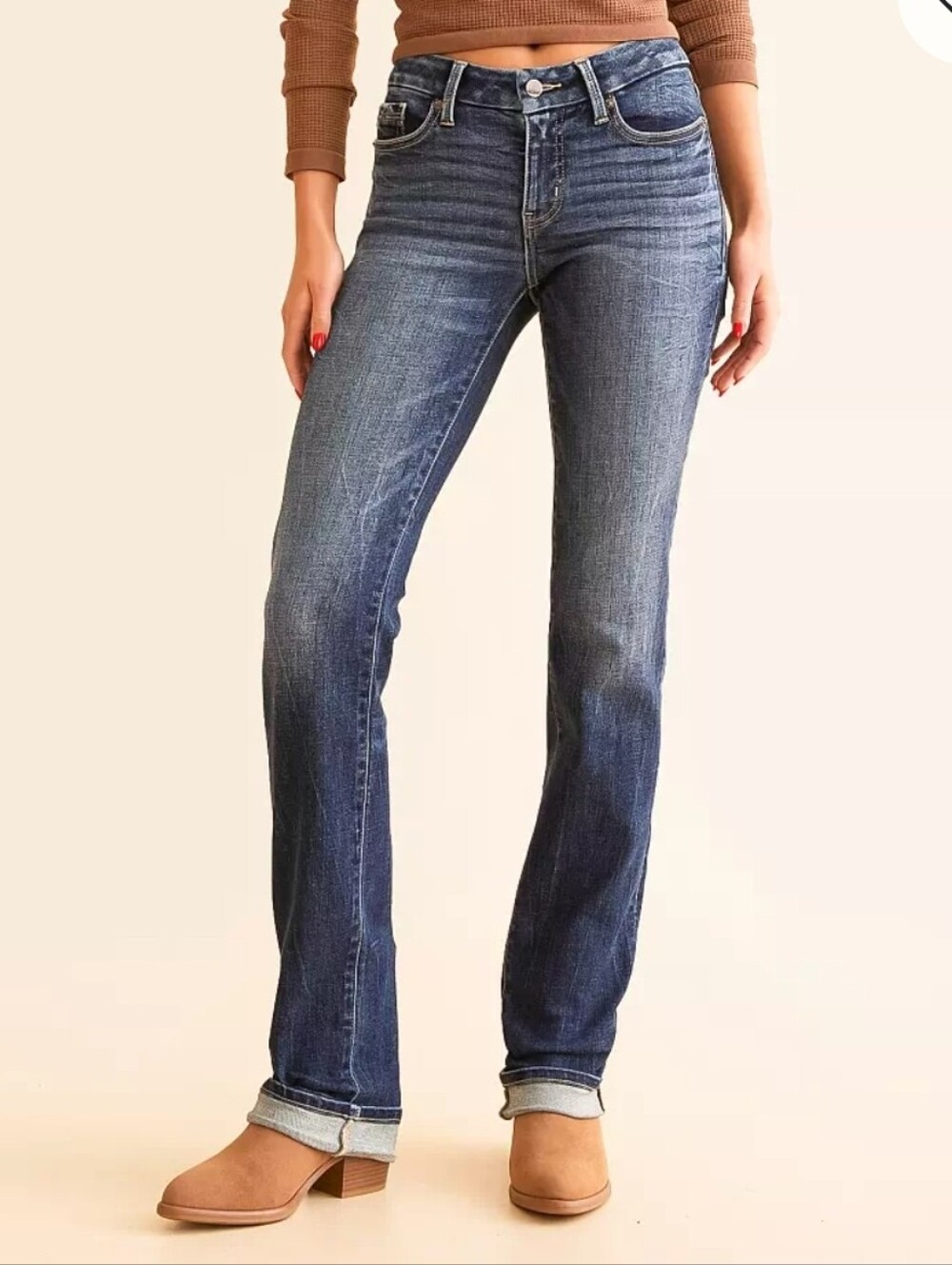 Buckle Black Fit No. 53 Straight Stretch Jeans Size 26 X 30